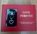Rvs zilveren ketting+ring